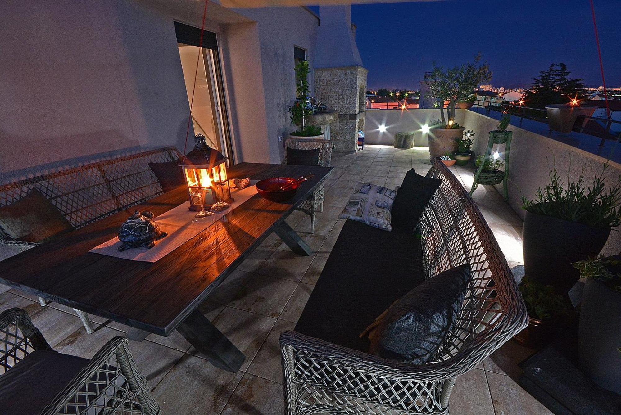 Apartment Garden Terrace Задар Экстерьер фото