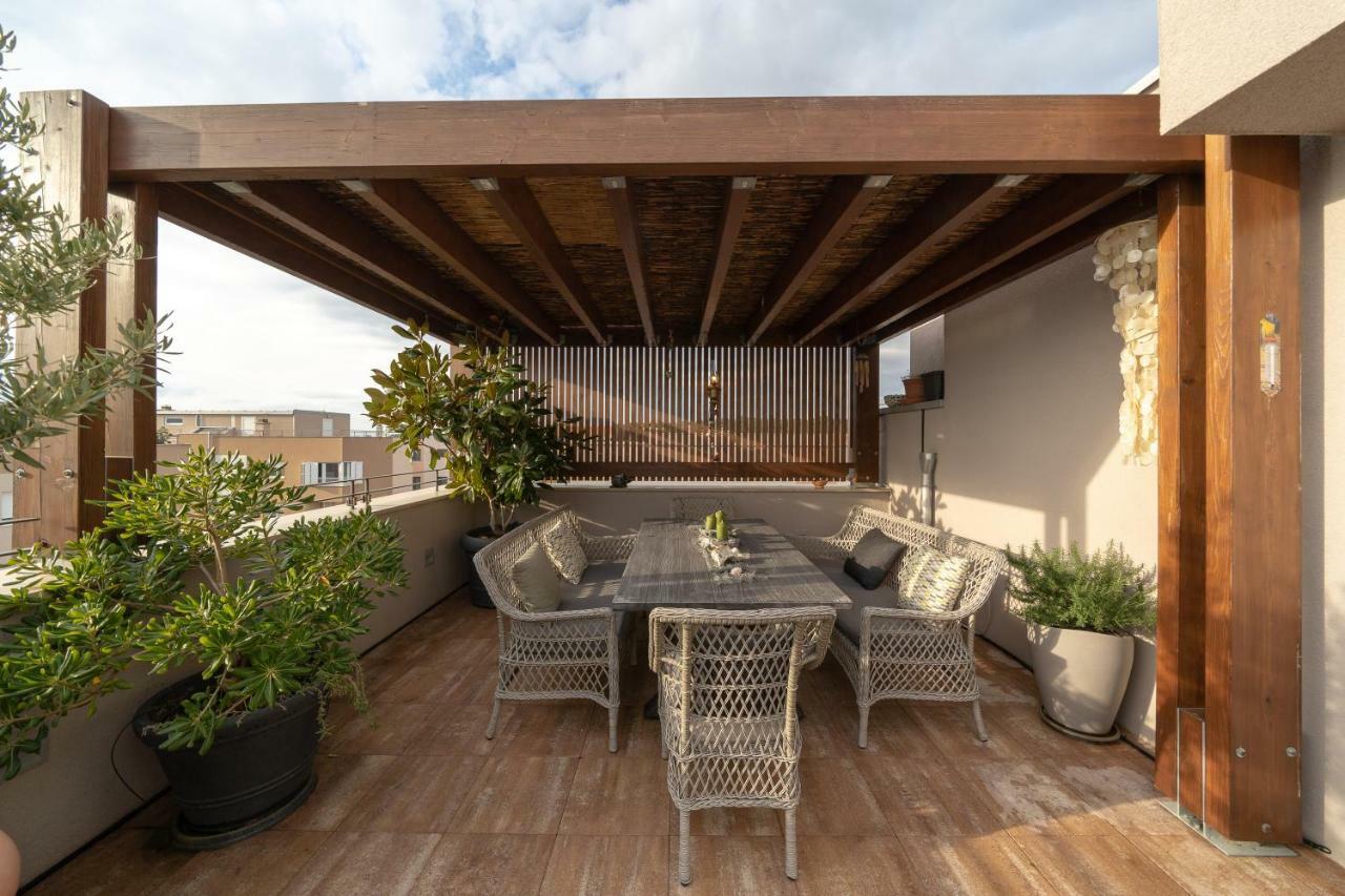 Apartment Garden Terrace Задар Экстерьер фото